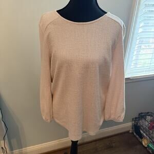 Adriana Papell Women's Top Offwhite